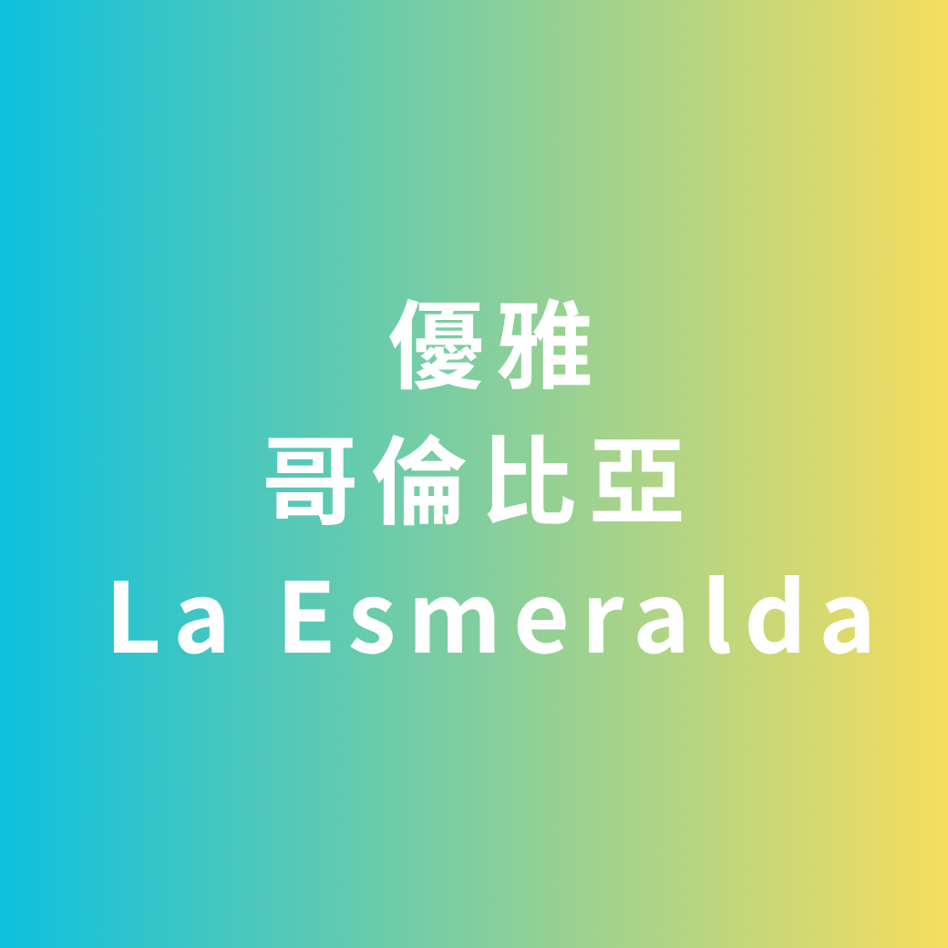 搶先上架｜709 哥倫比亞 La Esmeralda 瑰夏水洗 200 克